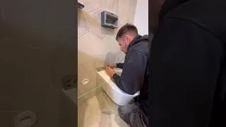 Thumbnail: How To Install Wall Hung Toilet Like A Pro #how #howto #doityourself #bathroom #diy #shorts