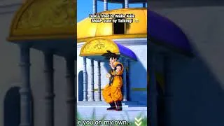 Thumbnail: Goku Tried to Make Kale SNAP! 😭| Special Interaction