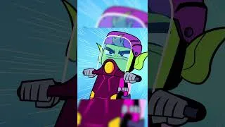 Thumbnail: Beast Boy Fights an ALIEN UFO?! 👽🛸 | Teen Titans Go! | @dckids