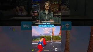 Thumbnail: Terry is BEYOND ragebaited by Supergirl in Fortnite 😳 | DC