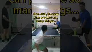 Thumbnail: Falkenberg Drill l table Tennis Footwork Training l DC Table Tennis #tabletennis #shorts #trickshots