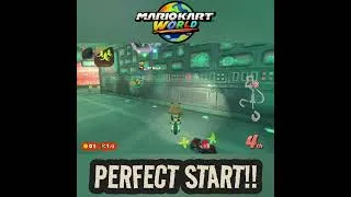 Thumbnail: HOW TO START YOUR RACE PERFECTLY (Mario Kart World) #nintendoswitch2 #mariokart #nintendo #mk
