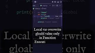 Thumbnail: Local vs Global in Python — Name Shadowing Explained! #deathcode #pythonprogramming #pythonkapitara