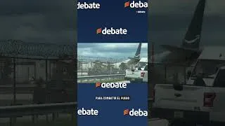 Thumbnail: ¡Avión de carga se sale de pista en Miami! Boeing 767 provoca enorme columna de humo