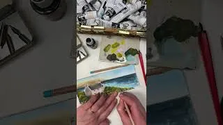 Thumbnail: The Sea Needed an UPGRADE!! #painting #mixedmedia #art #panpastel