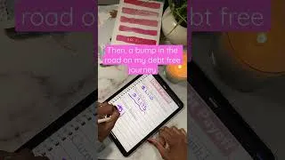 Thumbnail: Debt Free Journey Head-On Collision #debt #budgeting