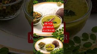 Thumbnail: How to make Traditional 🍃 Munge ki Bhaji ka Chaar🍛 #SHORTS #food #viral #recipe