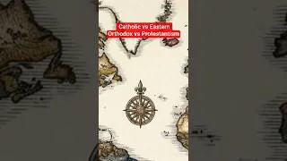 Thumbnail: compare Catholic, Eastern Orthodox and Protestantism #Christianity #Catholic #Orthodox #Protestant