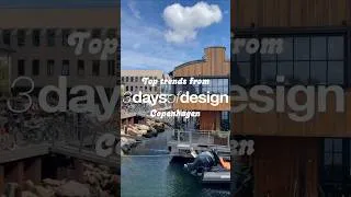Thumbnail: A Glimpse Inside Copenhagen’s Design Festival ✨ | 3daysofdesign
