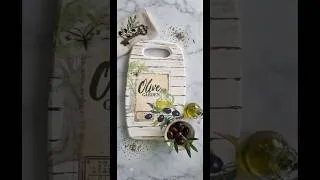 Thumbnail: DIY Decoupage Wooden Board | Easy Craft Tutorial ✨