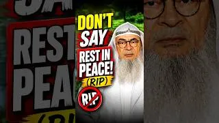 Thumbnail: Can Muslims Say "Rest in Peace" to Non-Muslims? | Sheikh Assim Al-Hakeem #islamicreminder #dawah