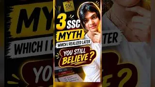 Thumbnail: 3 SSC Myths I Realized Too Late! 😳