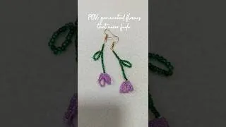 Thumbnail: DIY Earrings That Look Like Real Flowers 🌿 #trending #diy #earrings #shorts