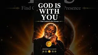 Thumbnail: GOD IS WITH YOU #GodIsWithYou #YouAreNotAlone #ChristianShorts #ComfortingMusic #Emmanuel #peaceful