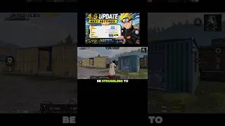 Thumbnail: The Best 4.5 Update All top Settings #defaultergaming #pubgmobile #pubgandroid