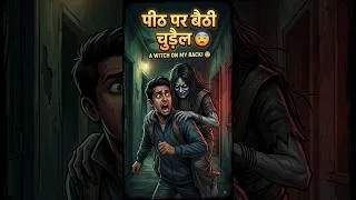 Thumbnail: Peeth Par Baithi Chudail 😨 Horror Story