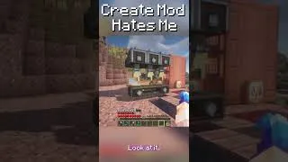 Thumbnail: This Mod HATES Me #minecraft #createmod #gaming