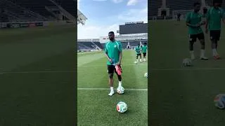 Thumbnail: Entraînement des éléphants de la Côte d’Ivoire ce matin aux États-Unis pour la coupe du monde, 2026