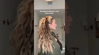 Thumbnail: #hair #cutehairstyle #hairtok #easyhairstyles #hairstyling