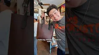 Thumbnail: Great Gift for the Holidays: Make Your Own Leather Bag! 🎁