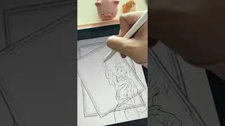 Thumbnail: Drawing a dreamy manga illustration on iPad