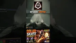 Thumbnail: Destiny 2: Solar Skate GUIDE (Hunter) | Acrobat's Dodge + Eager Edge Tutorial + Macro