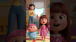 Thumbnail: Walking Walking Hop Hop with Gendis! #bebefinn #shorts