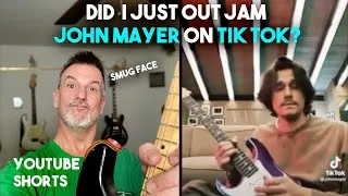 Thumbnail: I Out jammed JOHN MAYER on Tik Tok! #Shorts (WARNING! STUPID)