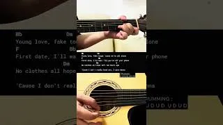 Thumbnail: No One Wants To Die Alone - Benjamin Steer | Easy Guitar Tutorial For Beginners #shorts