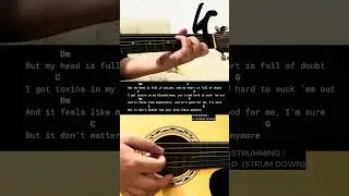 Thumbnail: The Cure - Olivia Rodrigo | Easy Guitar Tutorial For Beginners #guitarlesson #shorts