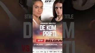 Thumbnail: Tessa De Kom defends her IFP Title Saturday 27th September  in Belgium #championshipring #fighter