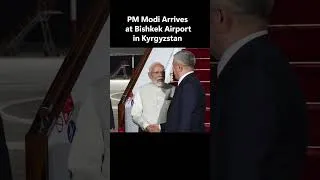 Thumbnail: PM Modi arrives at Bishkek Airport on Kyrgyzstan Visit for SCO Summit