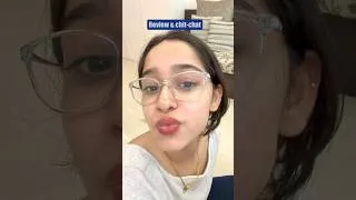 Thumbnail: Just me & shubham sir chatting while reviewing 🤭😂