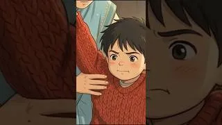 Thumbnail: Did you like winter as a child..Link to full video👆#asmr #ghiblistyle #indianvillagelife #slowliving