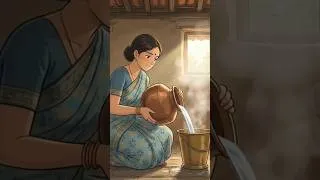 Thumbnail: Cozy village winters...Link to full video👆#asmr #ghiblistyle #indianvillagelife #slowliving