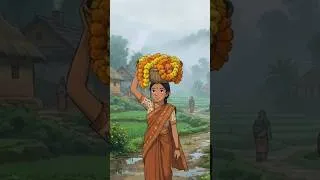 Thumbnail: Childhood winters were cozier...Link to full video👆#asmr #ghiblistyle #indianvillagelife #slowliving