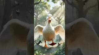Thumbnail: 🦆 100-Foot Giant Duck Came Running From Jungle! 😱 #shorts #desiGiantRasoi