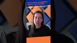 Thumbnail: How to Show Accessibility Work in Your Portfolio
