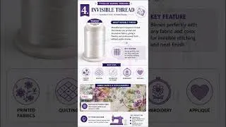 Thumbnail: Types of threads in fashion design #shorts # #fashion