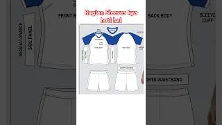 Thumbnail: Football Jerseys Me Raglan Sleeves Hi Kyu Hoti Hain? ⚽ Fashion Design Secret #shorts #SummerOfGoals