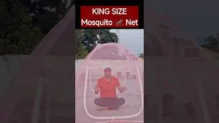 Thumbnail: King Size Premium Polyester Washable Adults Mosquito Net #mosquitonet #shorts