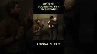 Thumbnail: DEUS EX HUMAN REVOLUTION PACIFIST TAKEDOWN.. LITERALLY PT. 2 #shorts #memes #deusexhumanrevolution