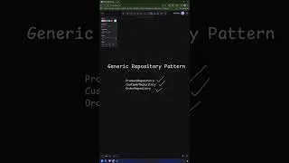 Thumbnail: .NET Core API Project Series | Part 4: Setting Up Generic Repository #dotnetcore  #repository
