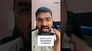Thumbnail: Should I Learn Spring Boot or Node.js?