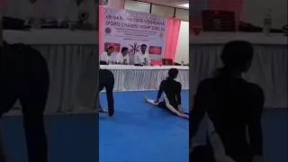 Thumbnail: Medal winning asan in twisting individual event Senior-B