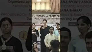 Thumbnail: Gold Medal in 6th Haryana State Yogasana Championship Qualified for National #yogasanabharat
