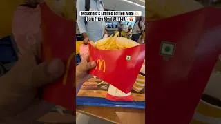 Thumbnail: Have You Tried The McDonald’s Limited Edition Fam Fries Meal ? 🍟😍 #youtube #shorts #mcdonalds