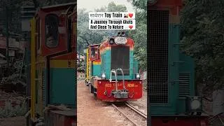 Thumbnail: Matheran Toy Train Through The Western Ghats ⛰️🚂 #indianrailways #matheran #toytrains #shorts