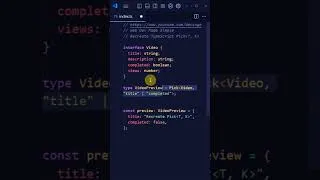 Thumbnail: Recreating 'Pick' in TypeScript #javascript #coding #programming #typescript