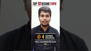 Thumbnail: Top 10 Resume Tips That Help You Get More Interviews 🚀 | Resume Tips 2026 #shorts #resumetips